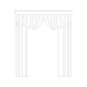 Rod pocket curtains
