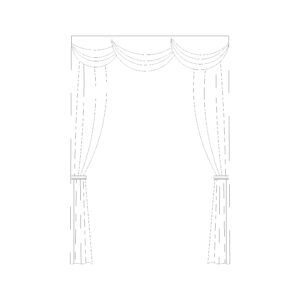 Rod pocket curtains