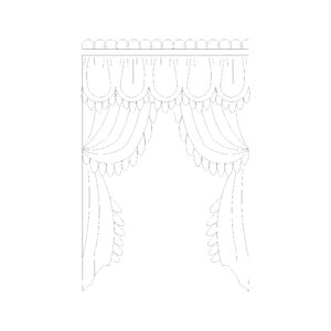 Rod pocket curtains