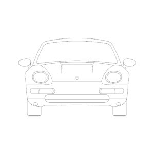 Muscle Car Front Type 5