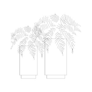 Small Potted Plant Type 25