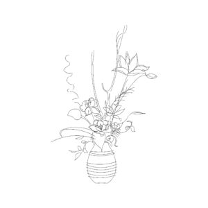 Small Vase with Plants