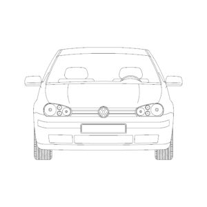 WV Car Front Type 2