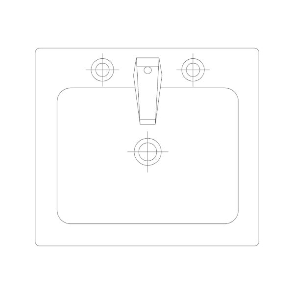 500mm Sink Single