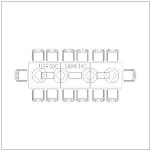 Conference Table 14 Seater (Long Rectangle)