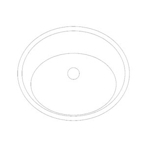 Oval Wash Basin Type 2