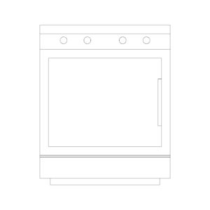 Oven with stove