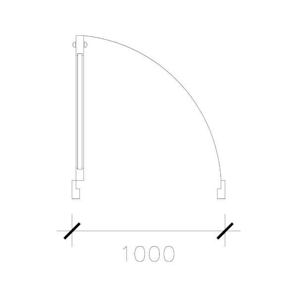 Door Type 6 (1000 mm)