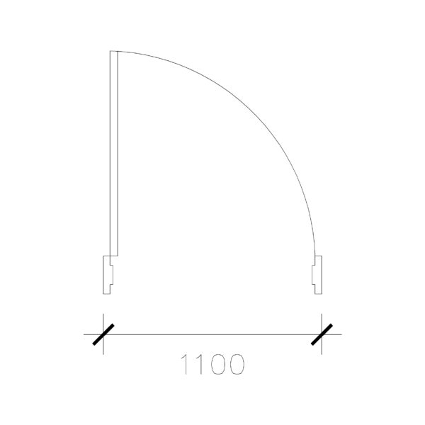 Wide Door (1100 mm)