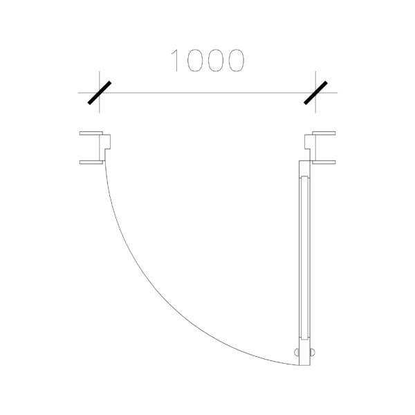 Wide Left Side Door (1200 mm)