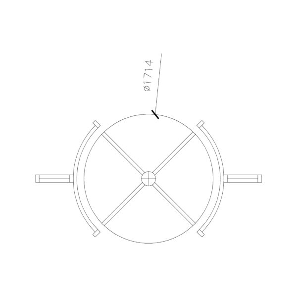 Dia Swing Door (1700mm)