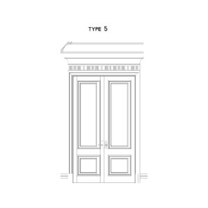 Leaf Classical Door Type 2