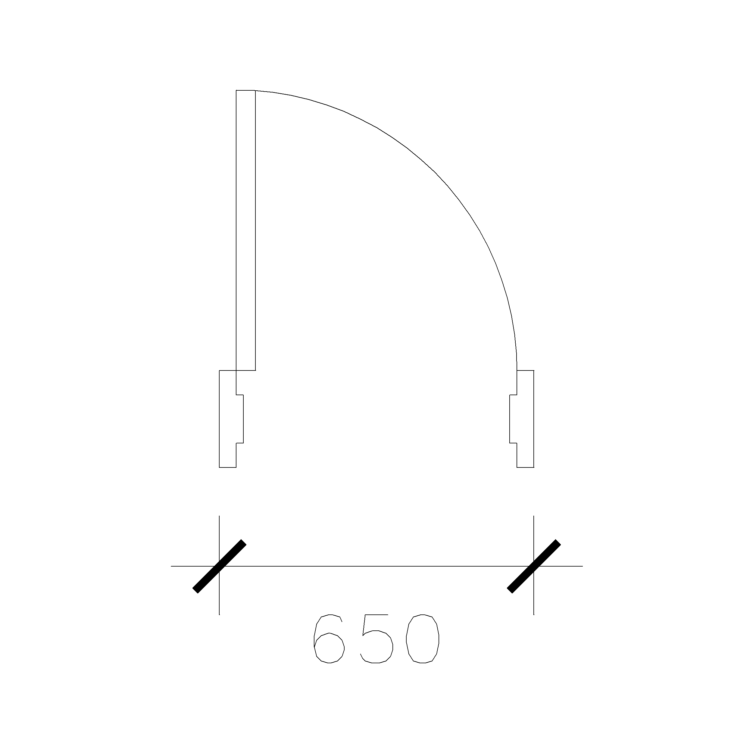 Wide Door (650mm ) Wide Door (650mm )