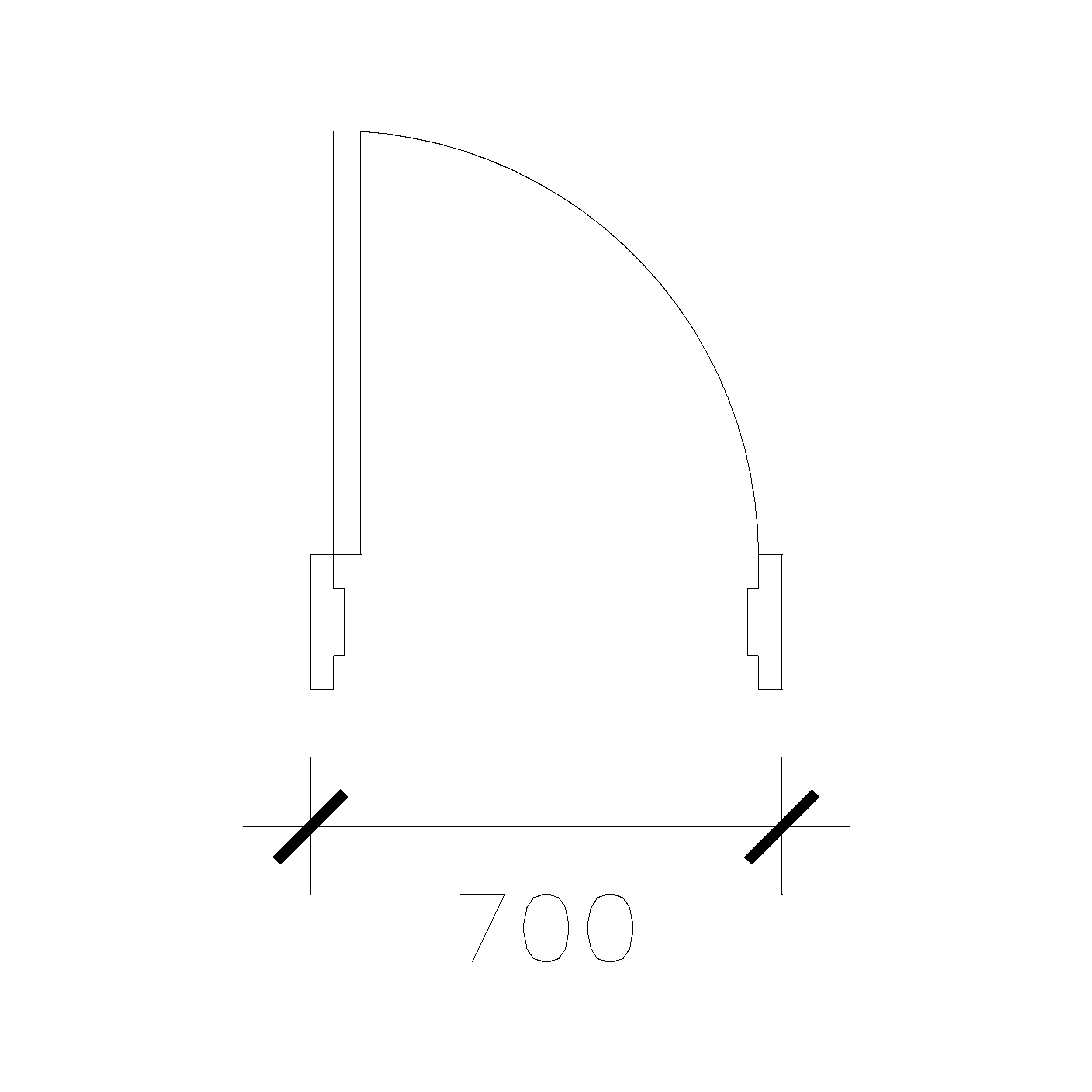 Wide Door (700mm ) Wide Door (700mm )