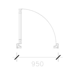 Laminated Door (950 mm)