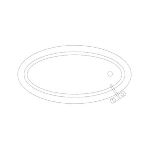 Bath Plan Oval