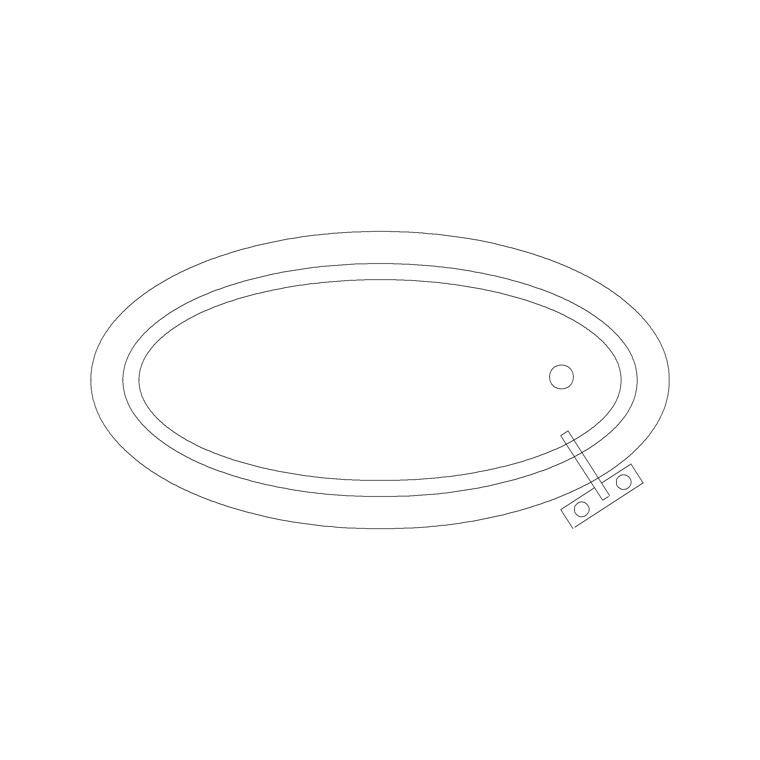 Bath Plan Oval-Model Bath Plan Oval