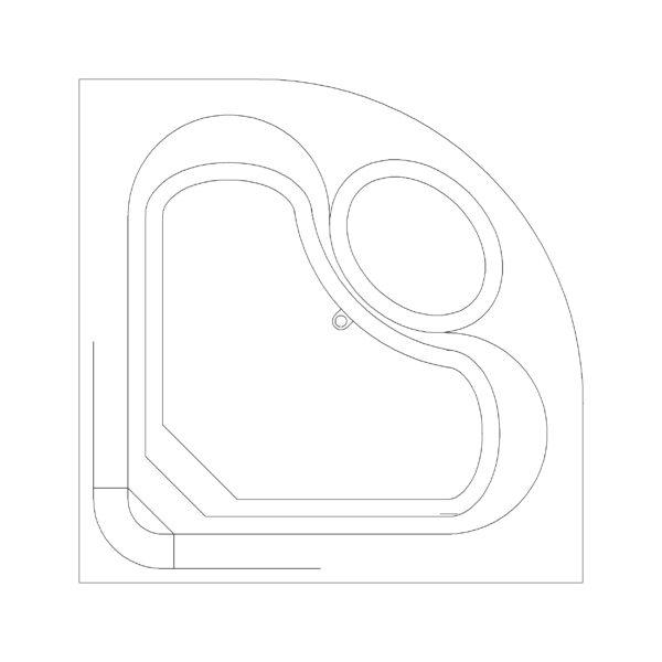 Bath Plan Triangular