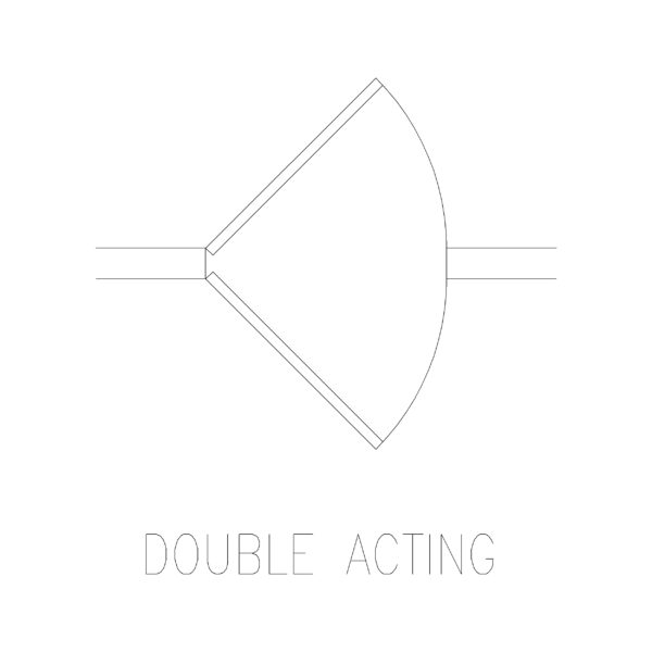 Double Acting Door