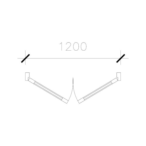 Double Laminated Wide Door (1200 mm)