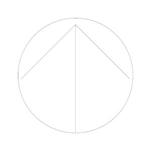 North Arrow Symbol Type 3