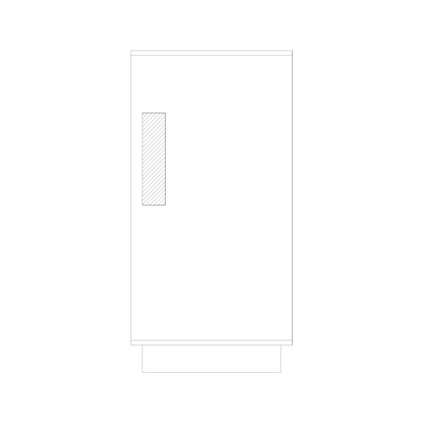 Refrigerator Single Door 650mm