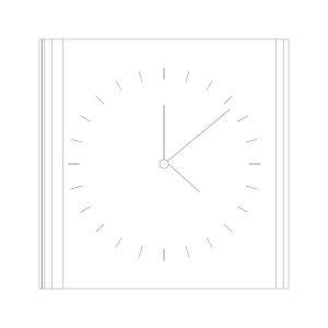 Sqaure Clock