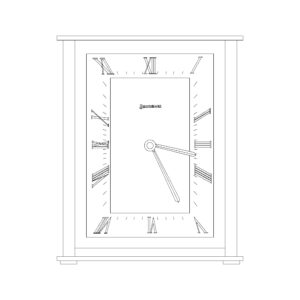 Table clock Rectangle (2)