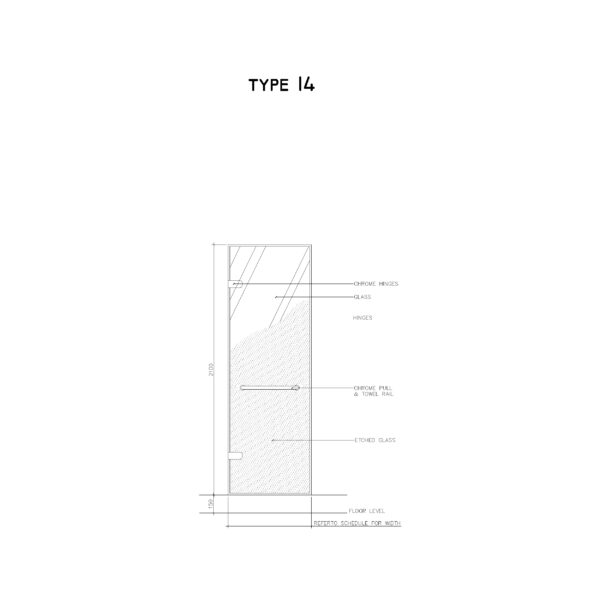 Door Elevation Type 14