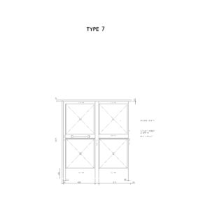 Door Elevation Type 7