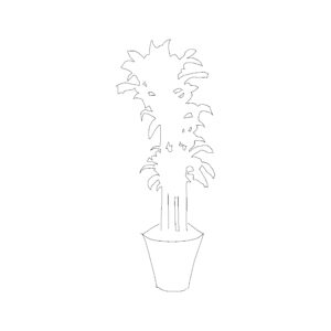 Potted Plant Type 033