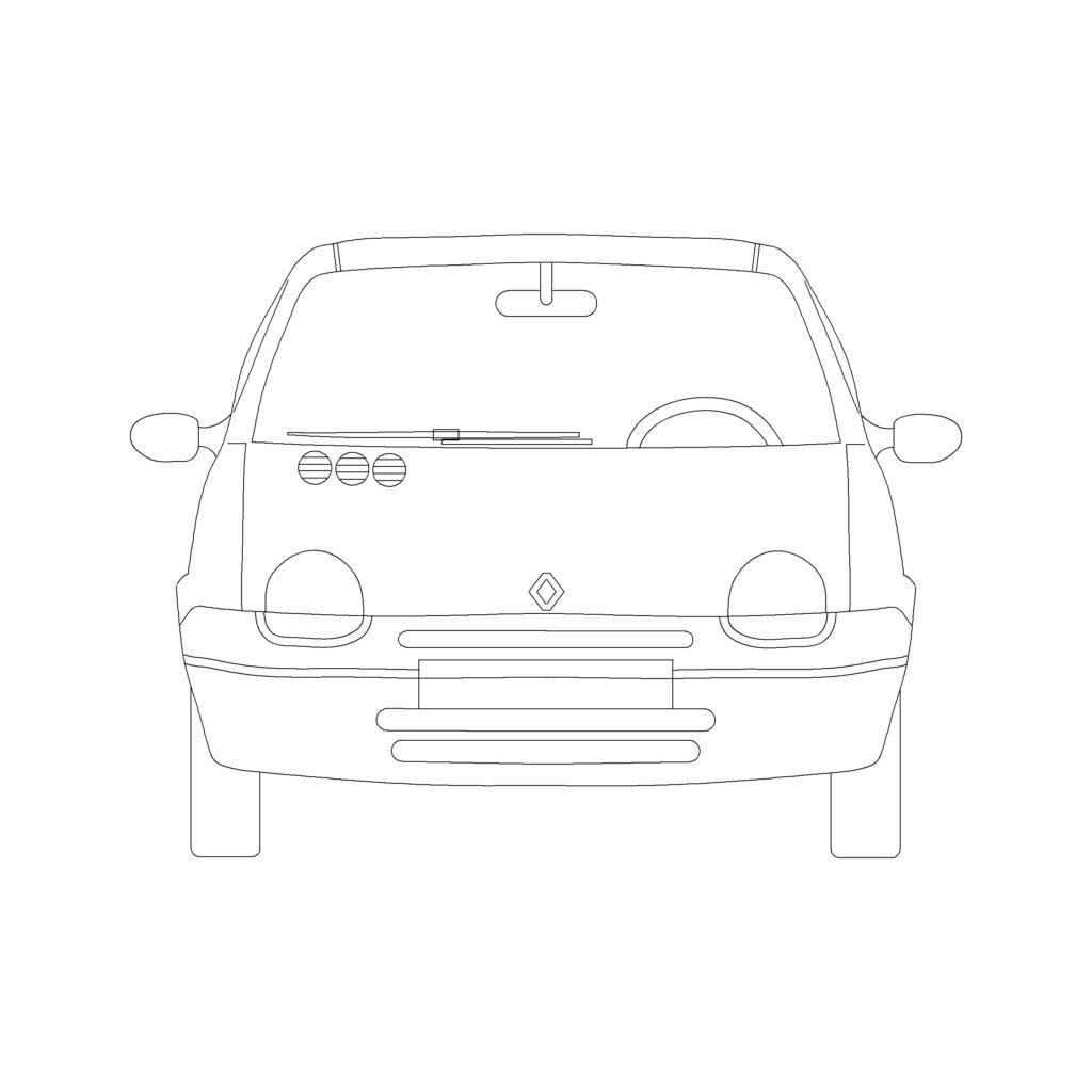 car-front-type-12-2d-elevation-cadblockdwg