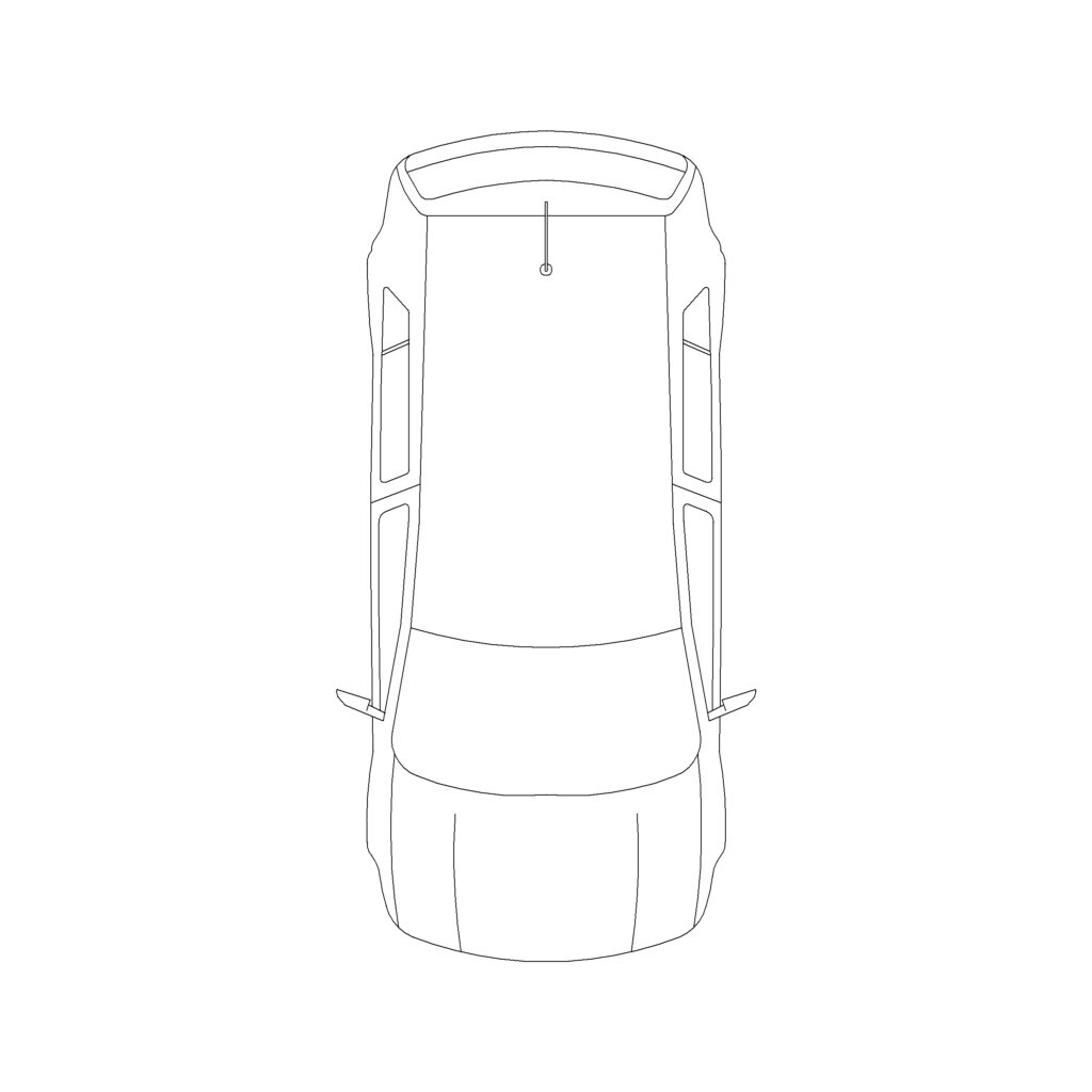 compact-sedan-car-type-2-top-view-plan-cadblockdwg