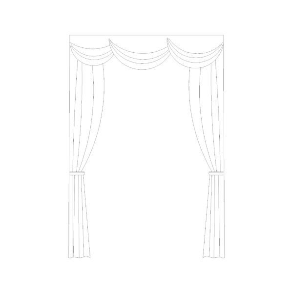 Rod pocket curtains