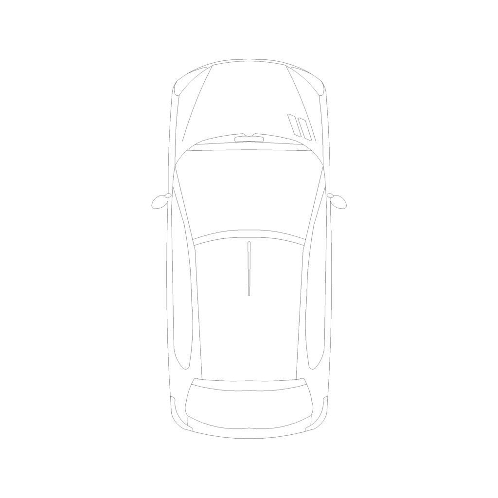 honda-car-type-8-top-view-plan-cadblockdwg