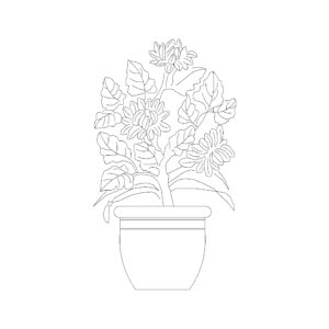 Medium Potted Plant Type 26