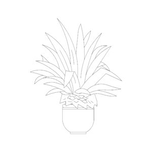 Medium Potted Plant Type 3