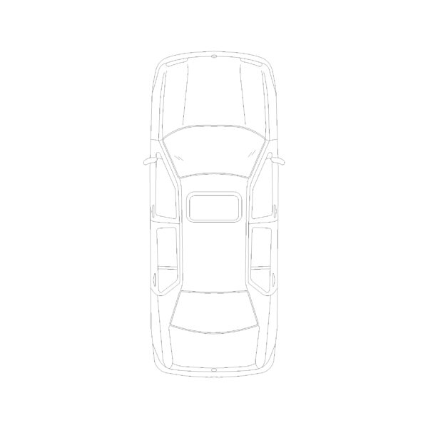 Suzuki Car Type 10: Top View Plan - Cadblockdwg