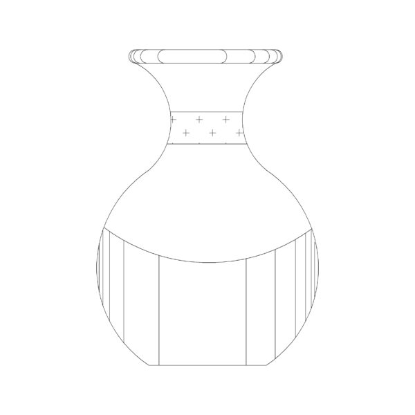 Vase round